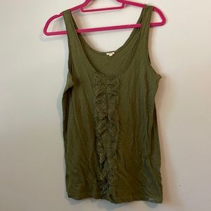 Olive green tank